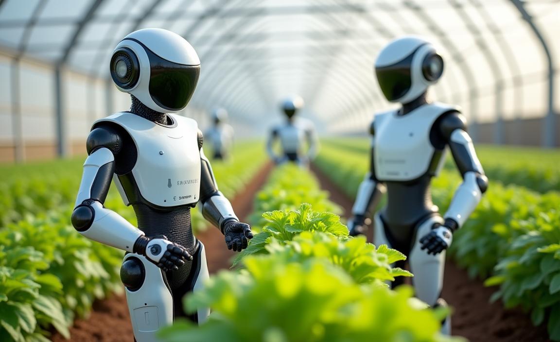 Robots agricoles pour l'agriculture de précision