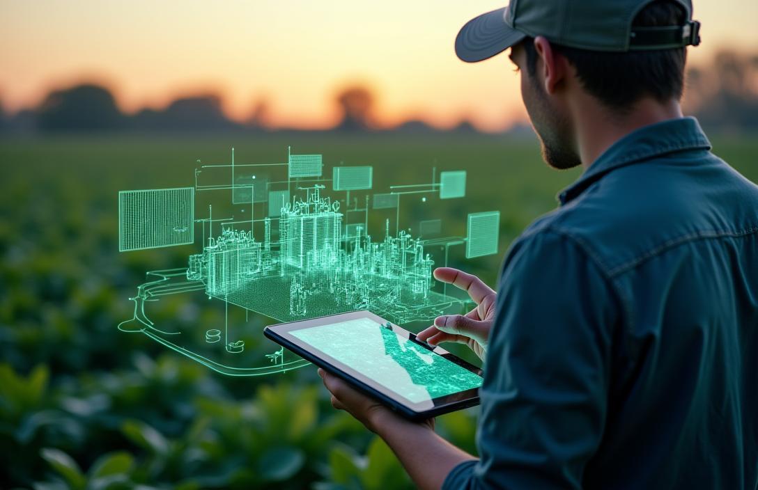 Intelligence artificielle et jumeaux numériques pour l'agriculture
